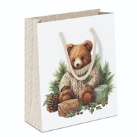 GeschenktüTe, Geschenktasche Cuddle Bear Ambiente | KuschelbäR, Winter