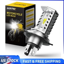 Auxito H4 Led Bulbs 6500k Hid White Hilow Beam Motorcycle Headlight High Power Auxito H4 Led Bulbs 6500k Hid White Hilow Beam Motorcycle Headlight High Power
