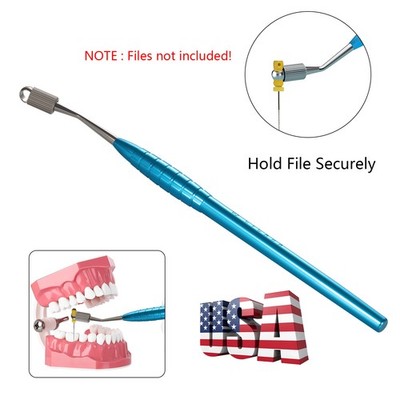 Dental Endodontic Endo File Holder K-Files Handle Hand Use Root Canal Clip CE