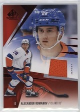 2023-24 Upper Deck SP Game Used Jersey Alexander Romanov #78 0i8o