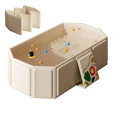 Collapsible Baby Bathtub, Portable  Foldable Bathtub for Newborns to Toddler...