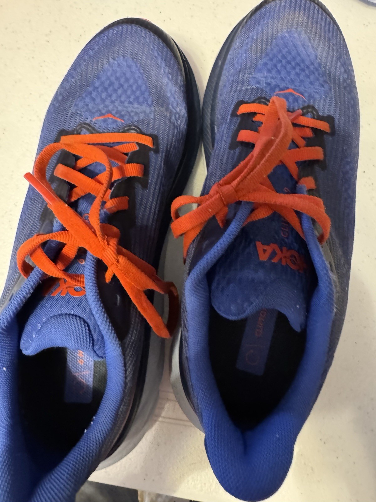 Hoka One One Clifton 9 Athletic Running Shoes Boys, Size 6