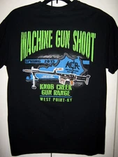 Knob Creek Kentucky Gun Range Machine Gun Shoot shirt - Medium