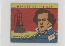 1939 WS Corp Heroes of the Sea R67 Matthew Perry Commodore Perry #458 0n8