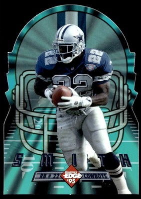 EMMITT SMITH 1995 COLLECTORS EDGE EDGE TECH DIE-CUT #10