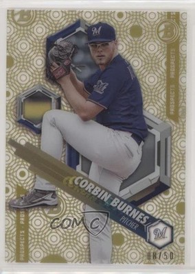 2018 Bowman High Tek Prospects 8/50 Corbin Burnes #PHT-CB 0r8