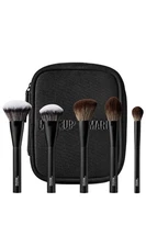 MAKEUP BY MARIO Essential Brush Kit 5-Piece Face Set & Case BNIB