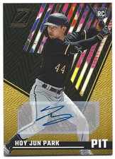 2022 Panini Chronicles Zenith #20 Hoy Jun Park RC Auto Pittsburgh Pirates Rookie