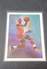 1990-91 NBA Hoops - Art Card Team Checklist Michael Jordan #358