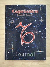 Zodiac Notebook Journal CAPRICORN 80 Lined Pages First Line Christmas Gift