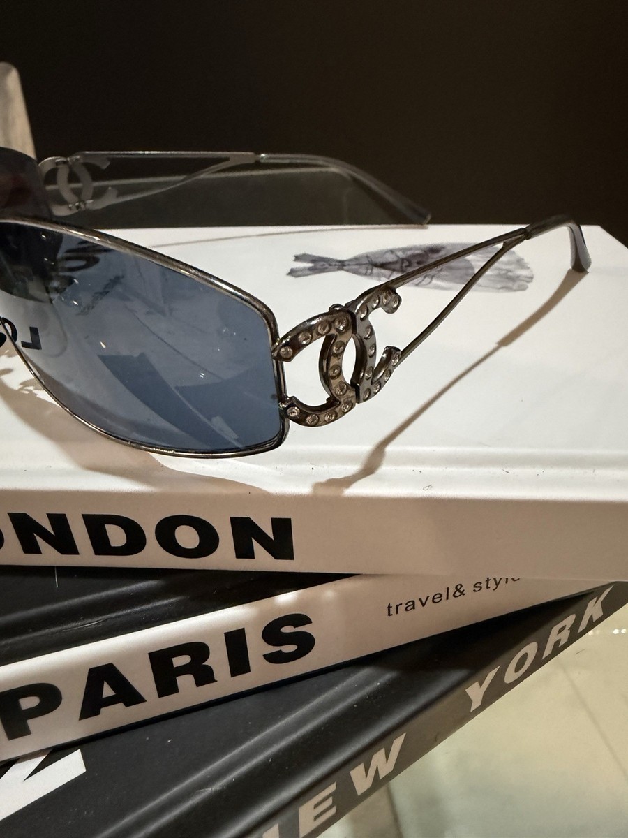 Authentic Chanel Sunglasses Iconic Style 4073b Black | eBay