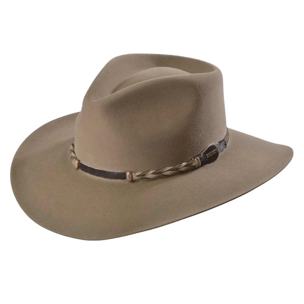 Stetson Buffalo Collection 4X Drifter Stone Felt Hat SBDFTR-163420