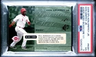 124352175 Ken Griffey Jr 2008 SPx #KG81 American Hero Boxscore 1/1 PSA 3
