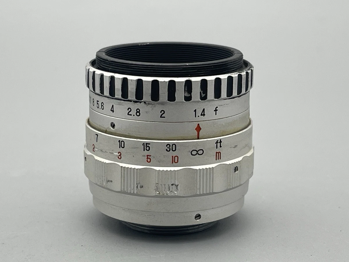 C Mount f/1.4 Lenses 25mm Focal for sale | eBay