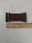 2 INGRAHAM MANTLE CLOCK  COLUMN LIKE DECORATIONS — photo 3