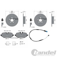 Textar Bremsscheiben 280Mm + BelÄGe Hinten Passend FüR Mini Countryman U25