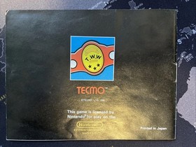 Tecmo World Wrestling NES | CIB | UK PAL Version | Circle Seal - All Original