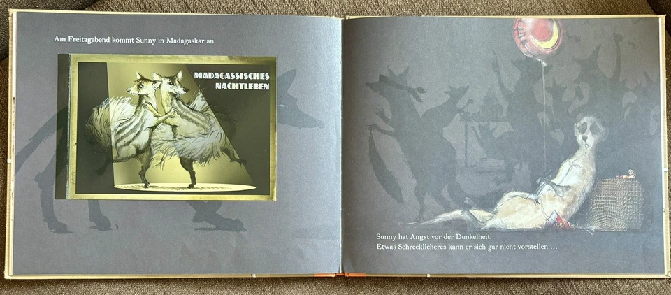 Post vom Erdmännchen, Emily Gravett, Bilderbuch mit Postkarten zum Aufklappen - Bild 2 von 4