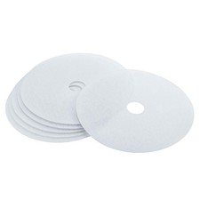 Universal Cloth Dryer Exhaust Filter, Cotton 240x35mm White 6pcs