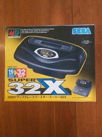 NEW SEGA Mega Drive SUPER 32X Console System HMA-0001 With Box COMPLETE RARE