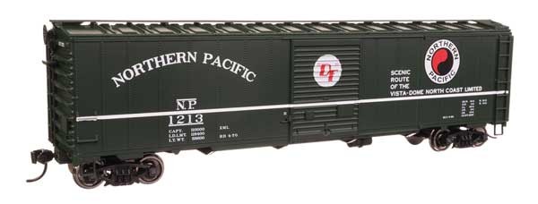 Walthers Mainline 910-46523 HO Scale 50' AAR Boxcar RTR NP #1213