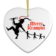 Merry Krampus Folklore Christmas Ornament