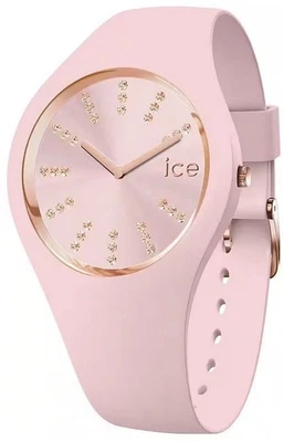 Ice-Watch ICE 021592 Cosmos Pink lady Small Damenuhr neu Silikon rose Strass J10 - Bild 1 von 3
