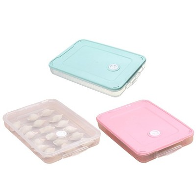 Refrigerator Dumplings Box Stackable Egg Tray Airtight Kitchen Container