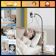 Adjustable CPAP Hose Holder for Bed  Prevents Tube Leakage  Tangles, Sleep Bet