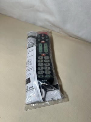 RCA RCRPS02GR Big Button Backlit 2-Device Universal Remote Control ONLY