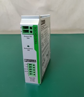 New Phoenix Contact TRIO-DIODE /12-24DC/2x10/1x20 Redundancy Module 2866514