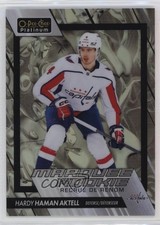 2023-24 O-Pee-Chee Platinum Marquee Rookies Liquid Metal Hardy Haman Aktell f4k