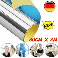 Premium Folie Blasenfrei 200x30cm Selbstklebend Klebe Spiegelfolie Wand Möbel