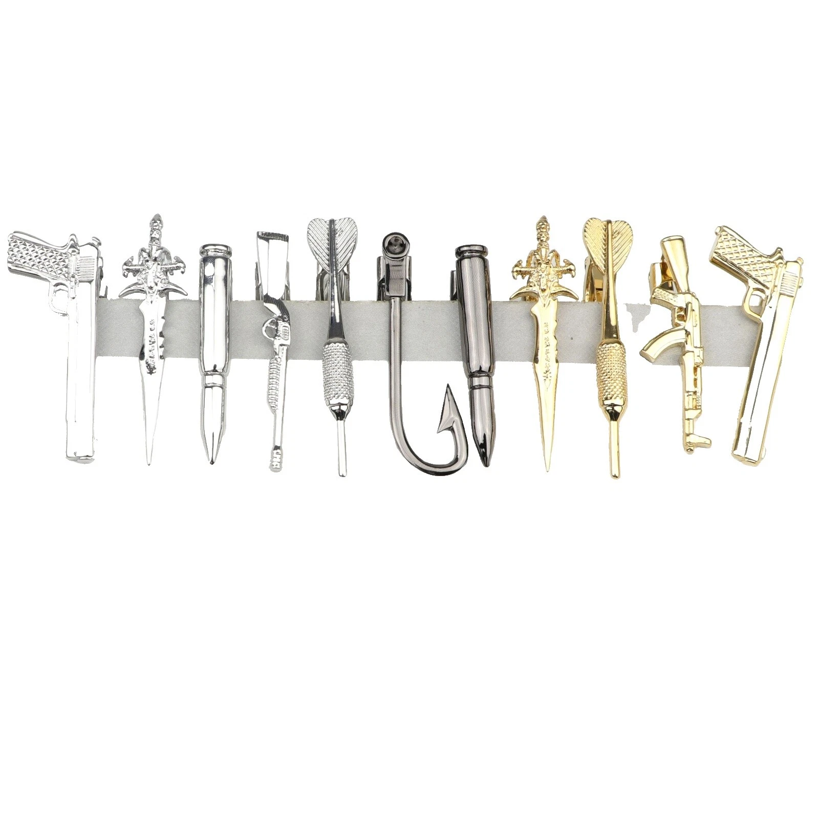 Broches y prendedores corbata de acrílico para De hombre