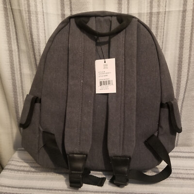 London Fog Collection Canvas Backpack Gray Unisex Adult  display picture 1