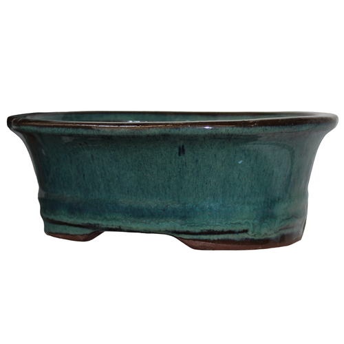 6 Inch Assorted Glazed Bonsai Pots (Random Selection) 6in Bonsai & succulent Pot - Picture 5 of 8