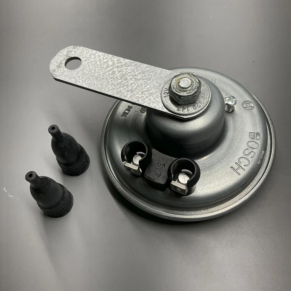 Bocina de aire BOSCH OE tono alto 12V para Mercedes-Benz 190E 300SD 450SEL 0986320147 Foto 3 de 4