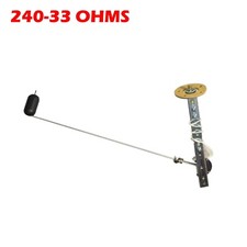 Universal Fuel Level Sender Sending Unit Float 240-33 Ohms Swing Arm 5-27depth