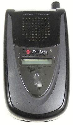 Sanyo SCP VI-2300 - Black / Gray / Silver ( Sprint ) Rare Cellular