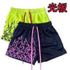 Pantaloncini sportivi da uomo caldi, pantaloni da basket traspiranti ad asciugatura rapida, pantaloni fitness