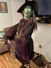 Retired 2010 Gemmy Rhoda Broome with box - Witch Halloween Animatronic Prop — photo 7