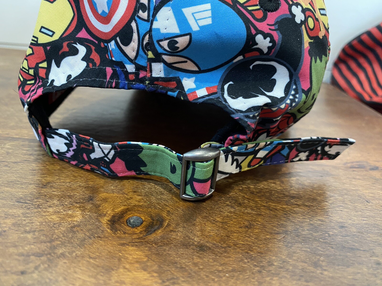 Marvel Adjustable Strapback Baseball Cap Hat - image 8
