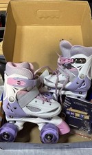 Nattork Roller Skates Adjustable for Kids with Light up Wheels Size XS