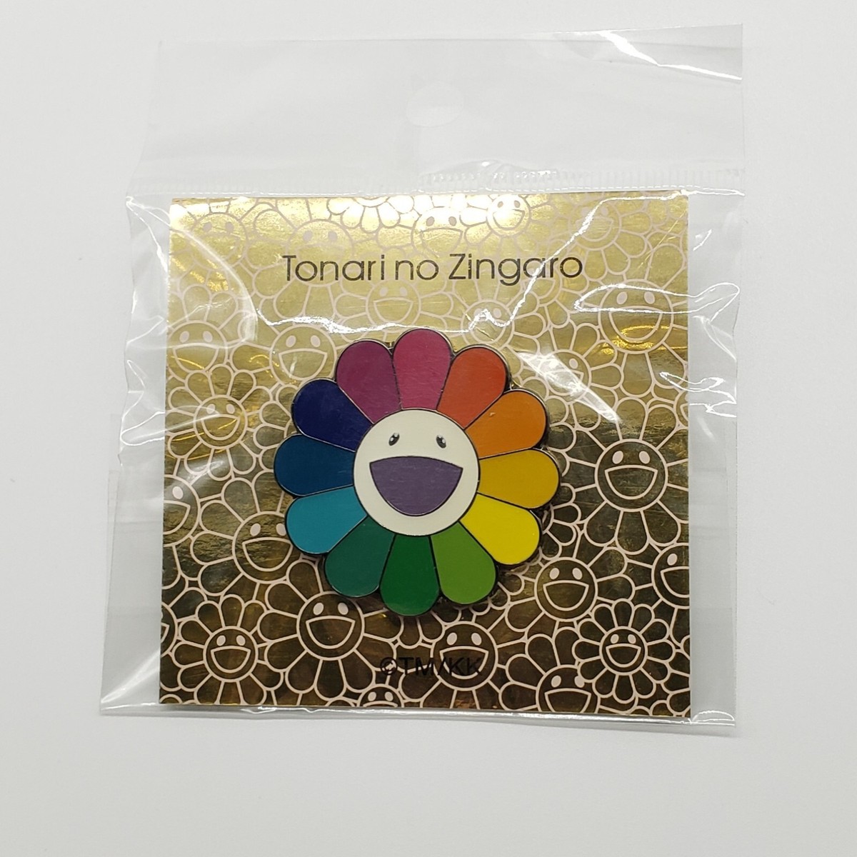Takashi Murakami Kaikai Kiki Tonari no Zingaro Flower Pin Badge