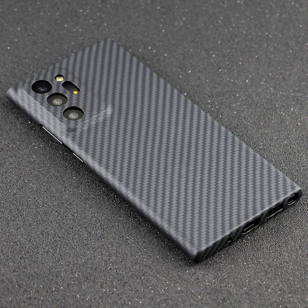 Luxury Real Carbon Fiber Hard Cover Phone Case for Samsung Galaxy Note