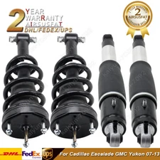 4x Front Rear Shock Absorber Struts Magnetic for Cadillac Escalade Yukon 07-13