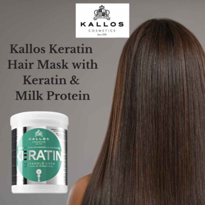 Kallos Keratin Regenerating Hair Mask with Keratin & Milk Protein  1000ML
