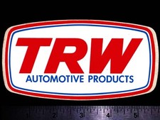 Trw Automotive Products - Original Vintage 1960s 70s Racing Decalsticker