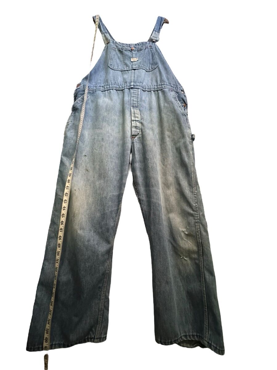 Vintage JCPenney Big Mac Overalls Mens 2X-Large Blue Vintage JCPenney Big Mac Overalls Mens 2X-Large Blue
