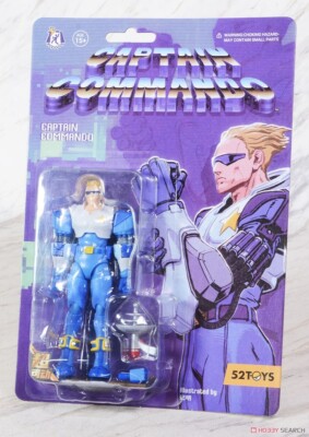 52TOYS 3.75'' Captain Commando Figure ? Capcom Official Sealed